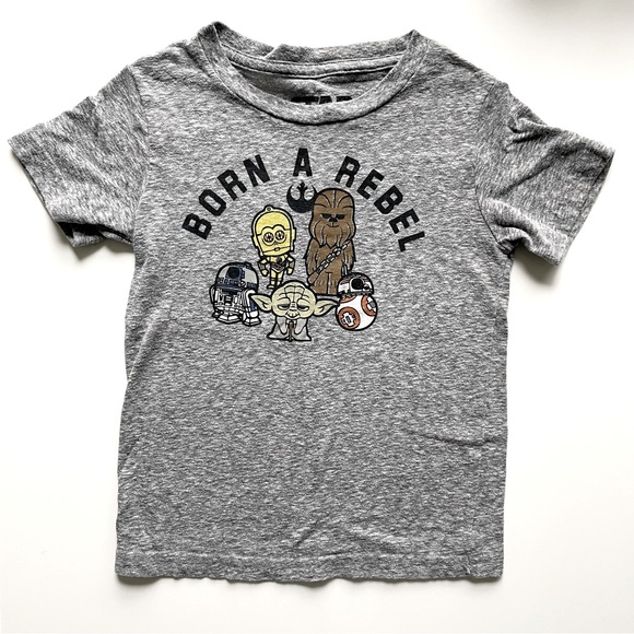 Star Wars Other - Star Wars Born A Rebel T-shirt 4T